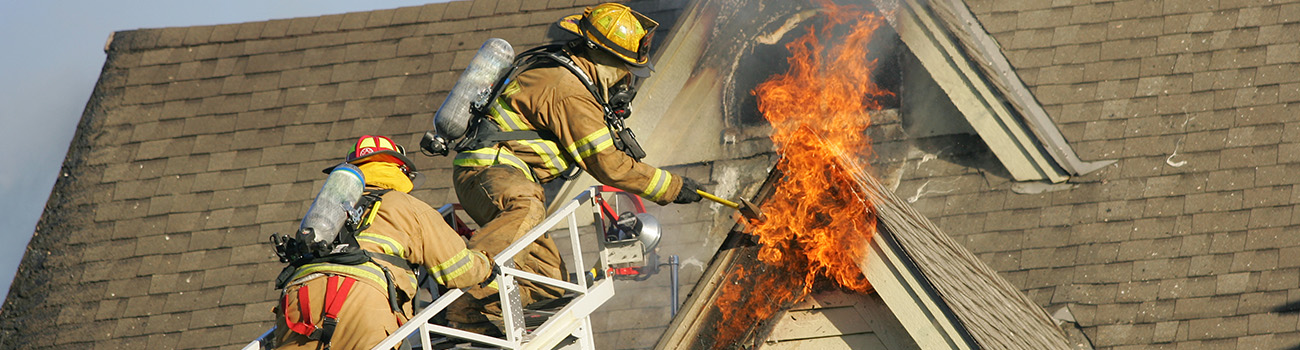 Escaping a house fire