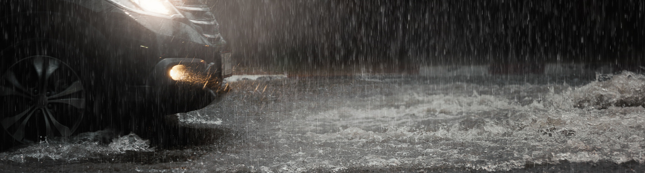 Driving on flooded roads