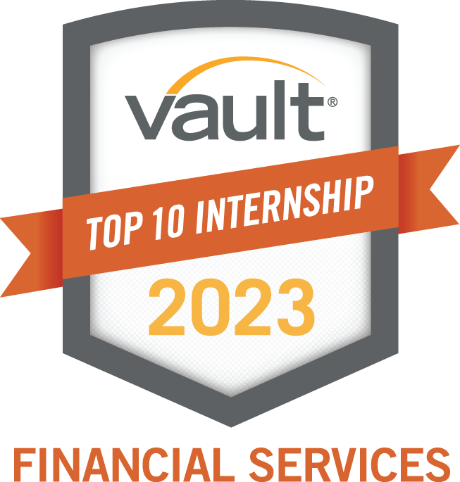 Vault Top 10 internship for financial services Vault Top 10 ranked internship for financial services