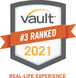 Vault #3 ranked internship for real-life experience