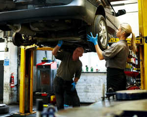 Auto service and repair shops